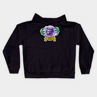 Raging Feminist Witch Kids Hoodie